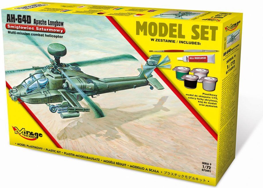 Mirage AH-64D Apache Longbow model set